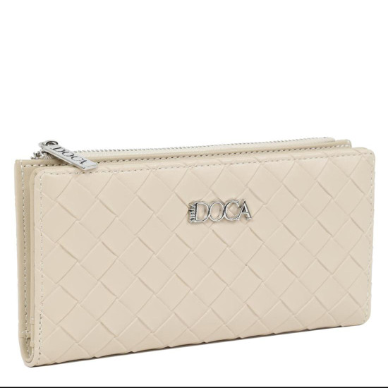 DOCA® ΓΥΝΑΙΚΕΙΟ ΠΟΡΤΟΦΟΛΙ 67791-BEIGE DOCA® ΓΥΝΑΙΚΕΙΟ ΠΟΡΤΟΦΟΛΙ 67791-BEIGE
