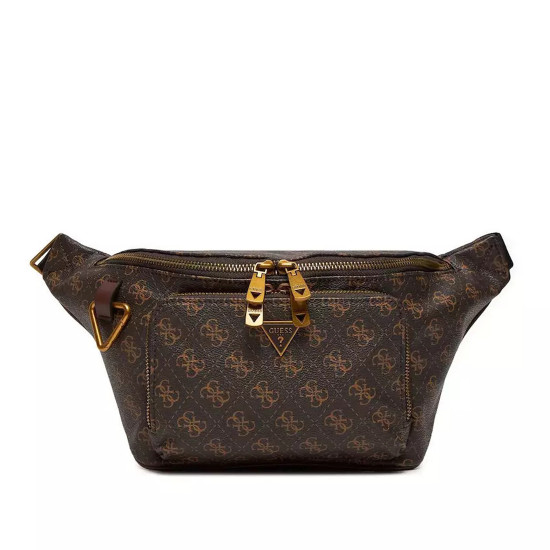 GUESS® MILANO MAXI BUMBAG W FRT PCKET HMMILOP4256-GU0/BNH