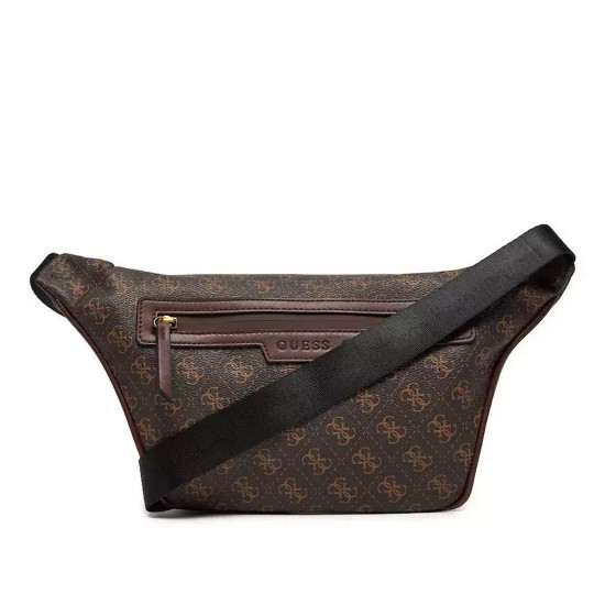 GUESS® MILANO MAXI BUMBAG W FRT PCKET HMMILOP4256-GU0/BNH