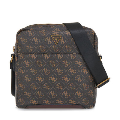 GUESS® TORINO TOP ZIP CROSSBODY FLAT HMTOLOP4258-GU0/BNH