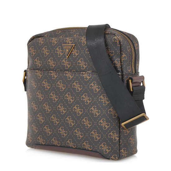 GUESS® TORINO TOP ZIP CROSSBODY FLAT HMTOLOP4258-GU0/BNH
