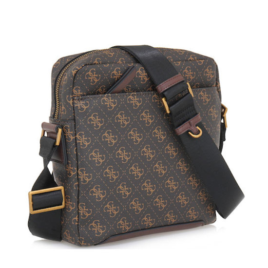 GUESS® TORINO TOP ZIP CROSSBODY FLAT HMTOLOP4258-GU0/BNH