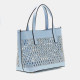 GUESS® ΤΣΑΝΤΑ ΓΥΝΑΙΚΕΙΑ LETTY 2 IN 1 MINI TOTE HWPG9911750-AQU