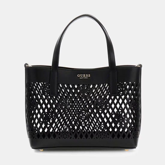 GUESS® ΤΣΑΝΤΑ ΓΥΝΑΙΚΕΙΑ LETTY 2 IN 1 MINI TOTE HWPG9911750-BLA GUESS® ΤΣΑΝΤΑ ΓΥΝΑΙΚΕΙΑ LETTY 2 IN 1 MINI TOTE HWPG9911750-BLA