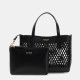 GUESS® ΤΣΑΝΤΑ ΓΥΝΑΙΚΕΙΑ LETTY 2 IN 1 MINI TOTE HWPG9911750-BLA GUESS® ΤΣΑΝΤΑ ΓΥΝΑΙΚΕΙΑ LETTY 2 IN 1 MINI TOTE HWPG9911750-BLA