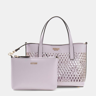 GUESS® ΤΣΑΝΤΑ ΓΥΝΑΙΚΕΙΑ LETTY 2 IN 1 MINI TOTE HWPG9911750-LIL