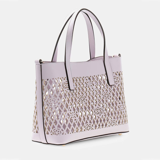 GUESS® ΤΣΑΝΤΑ ΓΥΝΑΙΚΕΙΑ LETTY 2 IN 1 MINI TOTE HWPG9911750-LIL GUESS® ΤΣΑΝΤΑ ΓΥΝΑΙΚΕΙΑ LETTY 2 IN 1 MINI TOTE HWPG9911750-LIL