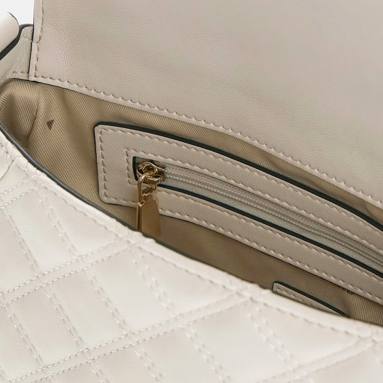 GUESS® ΤΣΑΝΤΑ ΓΥΝΑΙΚΕΙΑ GIULLY II TOP HANDLE FLAP HWQG9673190-BON GUESS® ΤΣΑΝΤΑ ΓΥΝΑΙΚΕΙΑ GIULLY II TOP HANDLE FLAP HWQG9673190-BON