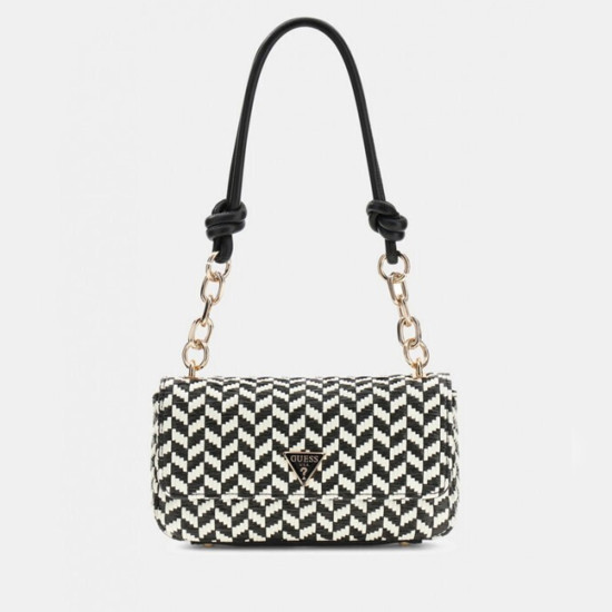 GUESS® ΤΣΑΝΤΑ ΓΥΝΑΙΚΕΙΑ TESSI FLAP SHOULDER BAG HWWG7691190-BML GUESS® ΤΣΑΝΤΑ ΓΥΝΑΙΚΕΙΑ TESSI FLAP SHOULDER BAG HWWG7691190-BML