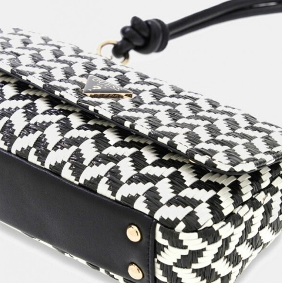 GUESS® ΤΣΑΝΤΑ ΓΥΝΑΙΚΕΙΑ TESSI FLAP SHOULDER BAG HWWG7691190-BML GUESS® ΤΣΑΝΤΑ ΓΥΝΑΙΚΕΙΑ TESSI FLAP SHOULDER BAG HWWG7691190-BML