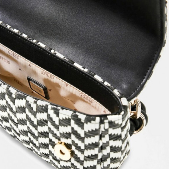 GUESS® ΤΣΑΝΤΑ ΓΥΝΑΙΚΕΙΑ TESSI FLAP SHOULDER BAG HWWG7691190-BML GUESS® ΤΣΑΝΤΑ ΓΥΝΑΙΚΕΙΑ TESSI FLAP SHOULDER BAG HWWG7691190-BML
