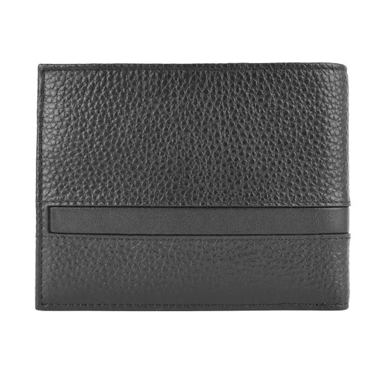GUESS® ΠΟΡΤΟΦΟΛΙ ΑΝΔΡΙΚΟ MONACO BIFOLD M SMMOGRLEA20-BLA