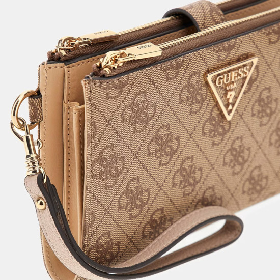 GUESS® ΠΟΡΤΟΦΟΛΙ ΓΥΝΑΙΚΕΙΟ LAUREL II SLG DBL ZIP ORGNZR SWSG7459157-LTL