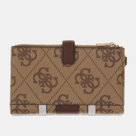 GUESS® ΠΟΡΤΟΦΟΛΙ ΓΥΝΑΙΚΕΙΟ LAUREL II SLG DBL ZIP ORGNZR SWSS7459157-LGW
