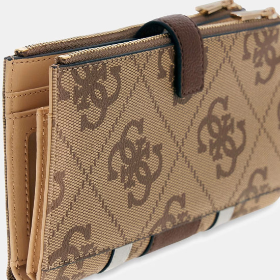GUESS® ΠΟΡΤΟΦΟΛΙ ΓΥΝΑΙΚΕΙΟ LAUREL II SLG DBL ZIP ORGNZR SWSS7459157-LGW