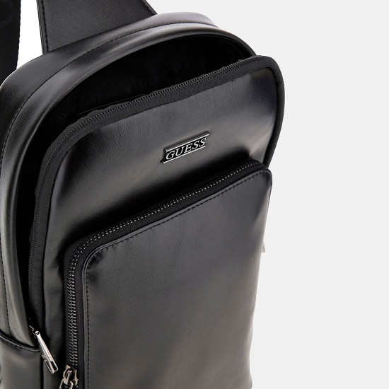 GUESS® ΤΣΑΝΤΑ ΑΝΔΡΙΚΗ BOSTON CROSSOVER HMBOCAP5326-BLA