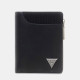 GUESS® ΠΟΡΤΟΦΟΛΙ ΑΝΔΡΙΚΟ BERNA BIFOLD TOP ZIP DOUBLE SMBEHNLEA46-BLA