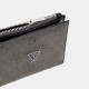 GUESS® ΠΟΡΤΟΦΟΛΙ ΑΝΔΡΙΚΟ MILANO BIFOLD TOP ZIP SMMASLLEA03-BLA