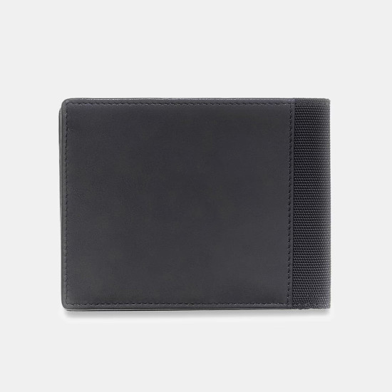 GUESS® ΠΟΡΤΟΦΟΛΙ ΑΝΔΡΙΚΟ BERNA BIFOLD M SMBEHNLEA20-BLA