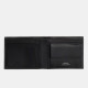 GUESS® ΠΟΡΤΟΦΟΛΙ ΑΝΔΡΙΚΟ MADRID BLLFLD W C PCKT SMCSLELEA20-BLA