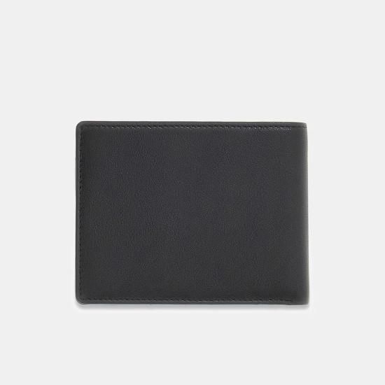 GUESS® ΠΟΡΤΟΦΟΛΙ ΑΝΔΡΙΚΟ TORINO BIFOLD M SMTOCSLEA20-BLA