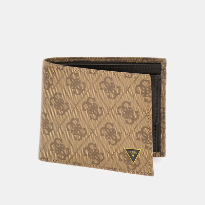 GUESS® ΠΟΡΤΟΦΟΛΙ ΑΝΔΡΙΚΟ MILANO BLLFLD W COIN POCKET SMVELELEA20-BBO
