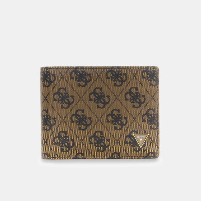 GUESS® ΠΟΡΤΟΦΟΛΙ ΑΝΔΡΙΚΟ MILANO BLLFLD W COIN POCKET SMVELELEA20-COF