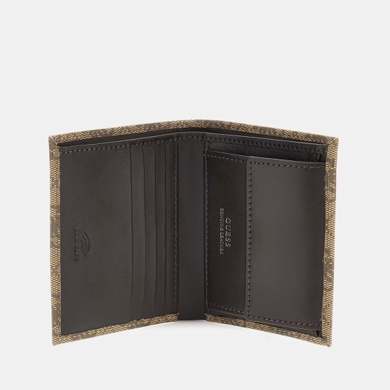 GUESS® ΠΟΡΤΟΦΟΛΙ ΑΝΔΡΙΚΟ MILANO BIFOLD S SMVELELEA22-BBO