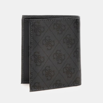 GUESS® ΠΟΡΤΟΦΟΛΙ ΑΝΔΡΙΚΟ MILANO BIFOLD S SMVELELEA22-BLA