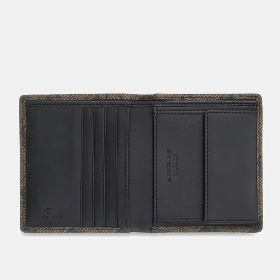 GUESS® ΠΟΡΤΟΦΟΛΙ ΑΝΔΡΙΚΟ MILANO BIFOLD S SMVELELEA22-COF
