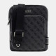 GUESS® ΤΣΑΝΤΑ ΑΝΔΡΙΚΗ BOSTON CROSSBODY FLAT HMBOSTP6123-BLA