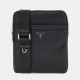 GUESS® ΤΣΑΝΤΑ ΑΝΔΡΙΚΗ SAFFIANO ECO CROSSBODY FLAT HMECSAP3123-BLA