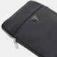 GUESS® ΤΣΑΝΤΑ ΑΝΔΡΙΚΗ SAFFIANO ECO CROSSBODY FLAT HMECSAP3123-BLA