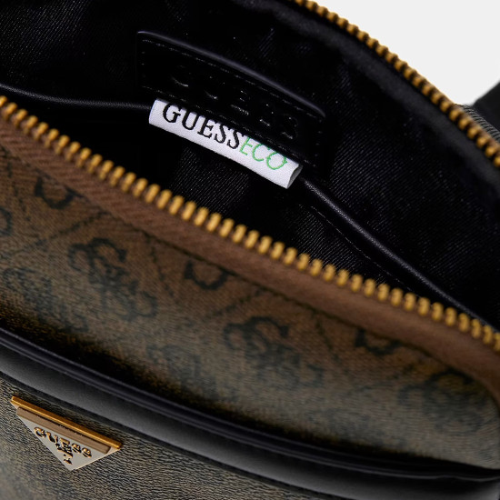 GUESS® ΤΣΑΝΤΑ ΑΝΔΡΙΚΗ MILANO CROSSBODY FLAT HMEVZLP2223-COF