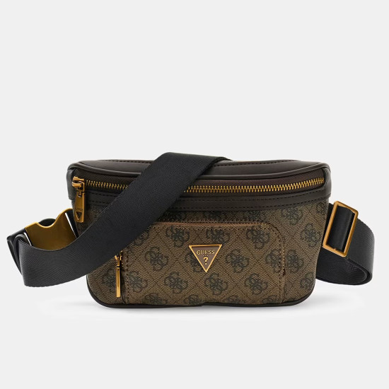 GUESS® ΤΣΑΝΤΑ ΑΝΔΡΙΚΗ MILANO BUMBAG M HMEVZLP3231-COF