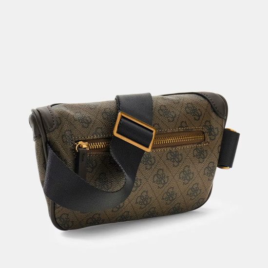 GUESS® ΤΣΑΝΤΑ ΑΝΔΡΙΚΗ MILANO BUMBAG M HMEVZLP3231-COF