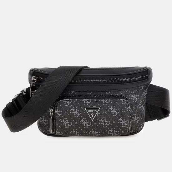 GUESS® ΤΣΑΝΤΑ ΑΝΔΡΙΚΗ MILANO BUMBAG M HMEVZLP3231-DAB
