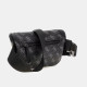 GUESS® ΤΣΑΝΤΑ ΑΝΔΡΙΚΗ MILANO BUMBAG M HMEVZLP3231-DAB