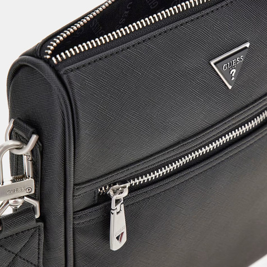GUESS® ΤΣΑΝΤΑ ΑΝΔΡΙΚΗ MILANO CROSSBODY 2 HMMISAP5417-BLA
