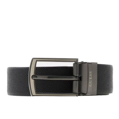 GUESS® ΖΩΝΗ ΑΝΔΡΙΚΗ ADJ & REV H35 BM7823P5335-BLA-medium