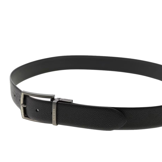 GUESS® ΖΩΝΗ ΑΝΔΡΙΚΗ ADJ & REV H35 BM7823P5335-BLA-medium