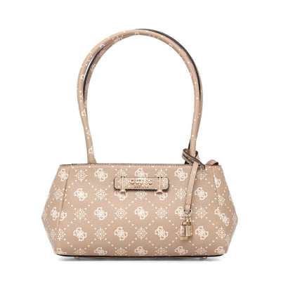 GUESS® ΤΣΑΝΤΑ ΓΥΝΑΙΚΕΙΑ CARRIE LOGO GRLFND SHLDR STCHL HWGP9898080-BSG