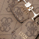 GUESS® ΤΣΑΝΤΑ ΓΥΝΑΙΚΕΙΑ JANIE LOGO GIRLFRIEND SATCHEL HWOS9924060-LTL