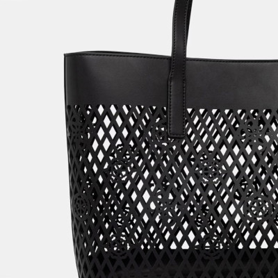 GUESS® ΤΣΑΝΤΑ ΓΥΝΑΙΚΕΙΑ LETTY 2 IN 1 TOTE HWPG9911240-BLA