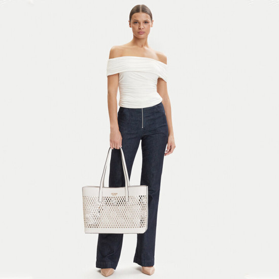 GUESS® ΤΣΑΝΤΑ ΓΥΝΑΙΚΕΙΑ LETTY 2 IN 1 TOTE HWPG9911240-OFF