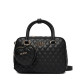 GUESS® ΤΣΑΝΤΑ ΓΥΝΑΙΚΕΙΑ ATABEY BOX SATCHEL HWQG9894050-BLA