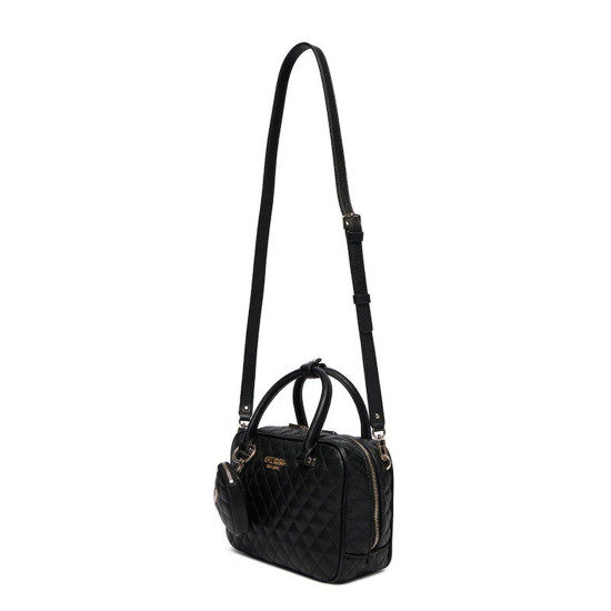 GUESS® ΤΣΑΝΤΑ ΓΥΝΑΙΚΕΙΑ ATABEY BOX SATCHEL HWQG9894050-BLA