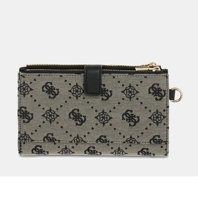 GUESS® ΠΟΡΤΟΦΟΛΙ ΓΥΝΑΙΚΕΙΟ MELINDA LOGO SLG DBL ZIP ORNZR SWJP9902157-BLO