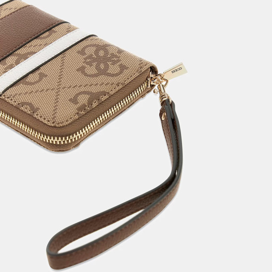 GUESS® ΠΟΡΤΟΦΟΛΙ ΓΥΝΑΙΚΕΙΟ LAUREL II SLG LRG ZIP AROUND SWSS7459146-LGW