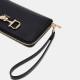 GUESS® ΠΟΡΤΟΦΟΛΙ ΓΥΝΑΙΚΕΙΟ JANIE SLG LARGE ZIP AROUND SWVG9910146-BLA